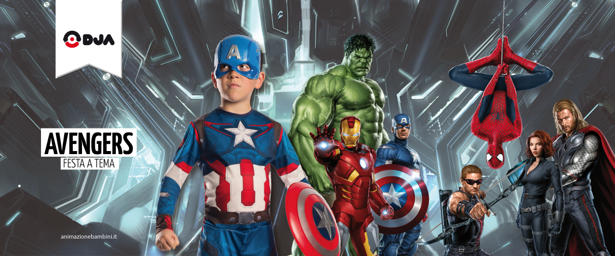 Festa tema Avengers, la squadra degli eroi Marvel al tuo compleanno!