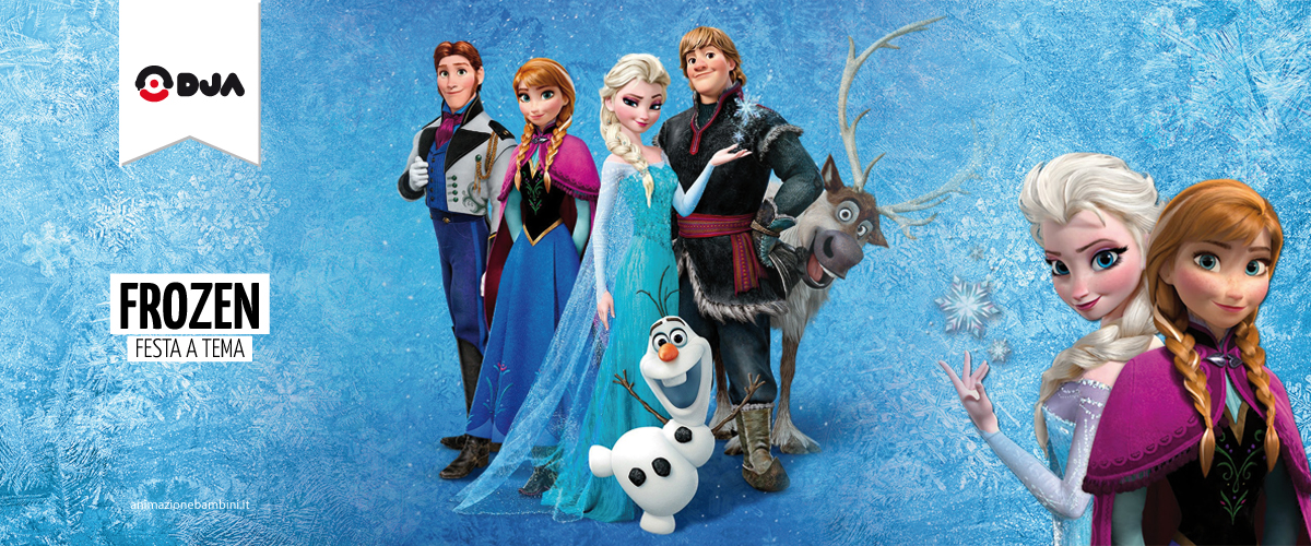 Festa Tema Frozen: una favola romantica ma piena di avventure!