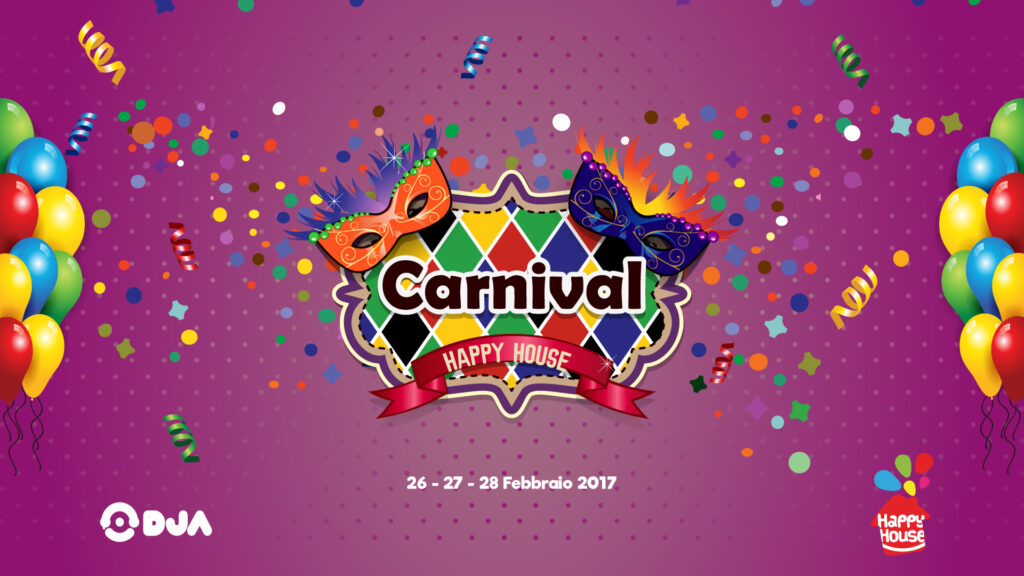 evento carnevale happy house 2017