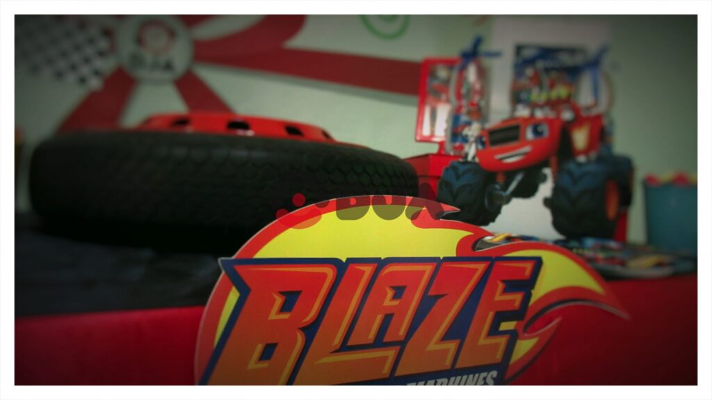 festa di compleanno a tema blaze