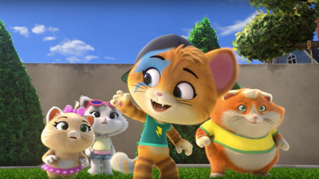 44 gatti serie animata