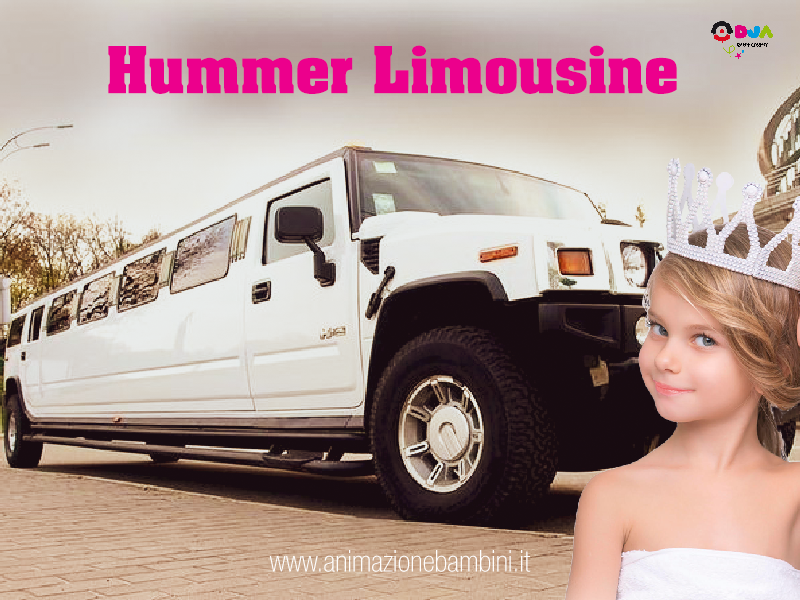 hummer limousine bambini