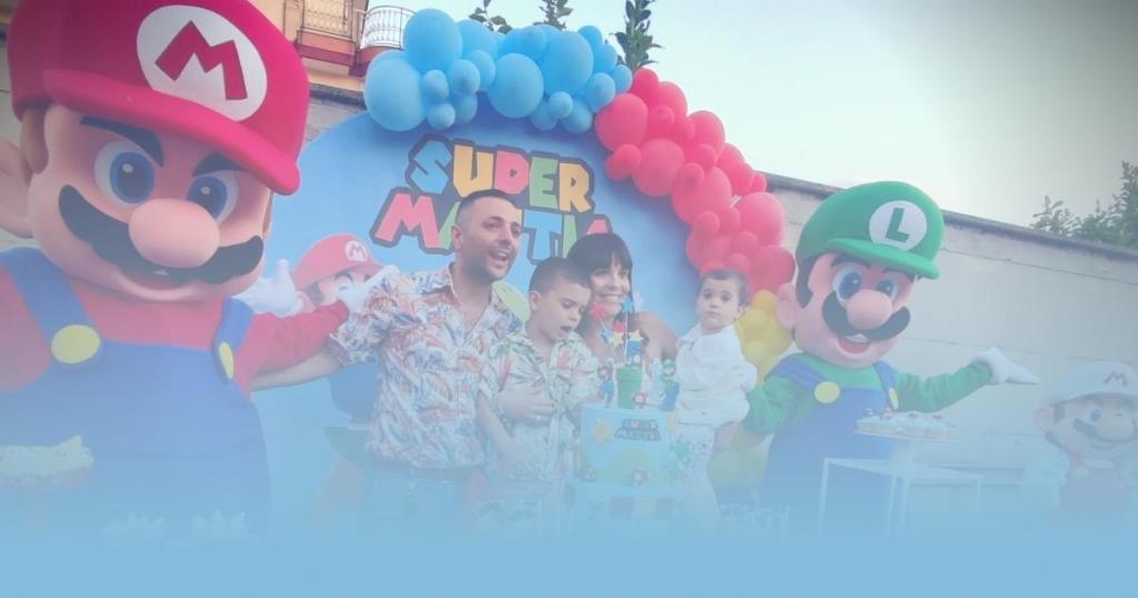 Festa Compleanno Mattia tema Mario Bros